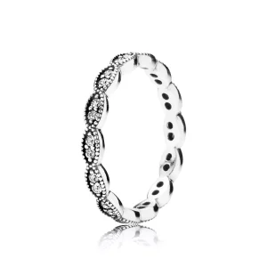 (bild till) Pandora Ring Band av Skimrande Blad - 190923Cz
