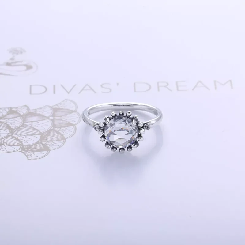 (bild till) Pandora Ring Blommig Elegans - 190850Pam - View 2