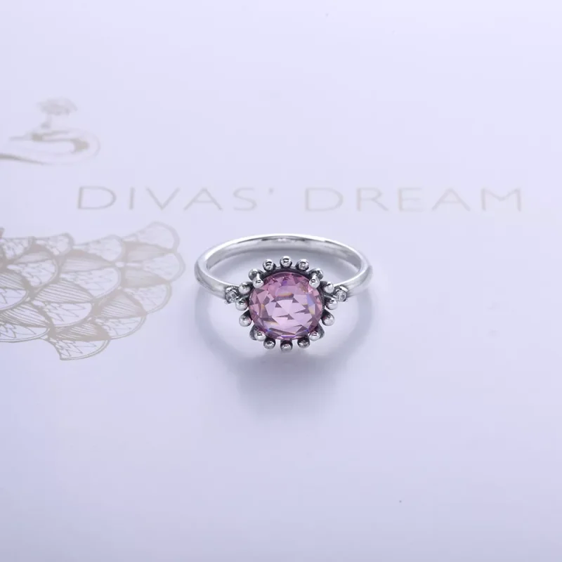 (bild till) Pandora Ring Blommig Elegans - 190850Pam - View 3