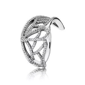 (bild till) Pandora Ring Fjärilsvinge - 190937Cz