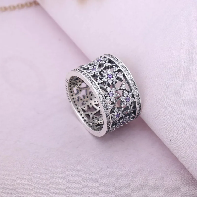 (bild till) Pandora Ring Glöm Mig Inte - 190991Acz - View 2