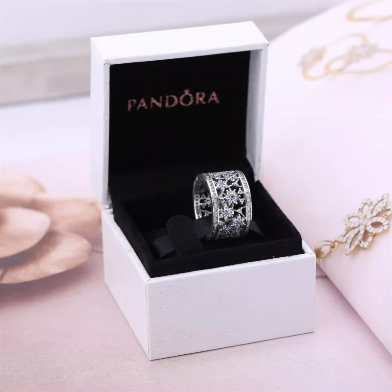 (bild till) Pandora Ring Glöm Mig Inte - 190991Acz - View 4