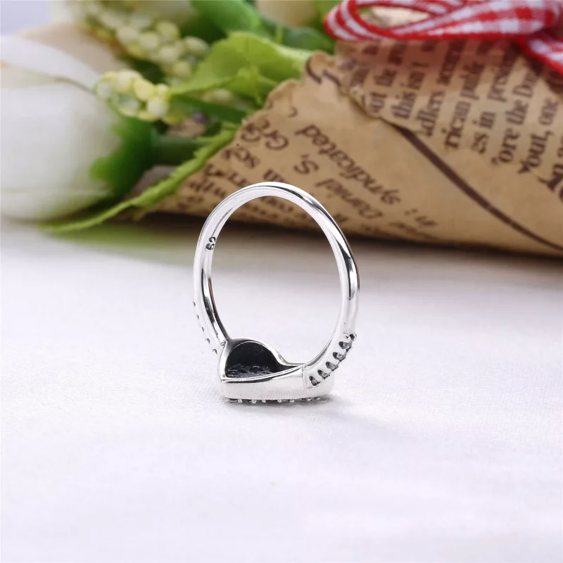 (bild till) Pandora Ring Hjärtan av Vintern - 196371Cz - View 4