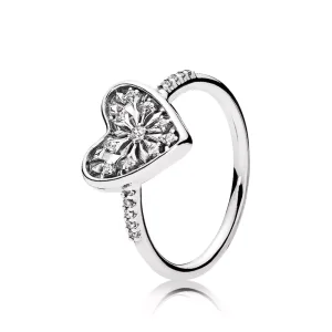 (bild till) Pandora Ring Hjärtan av Vintern - 196371Cz