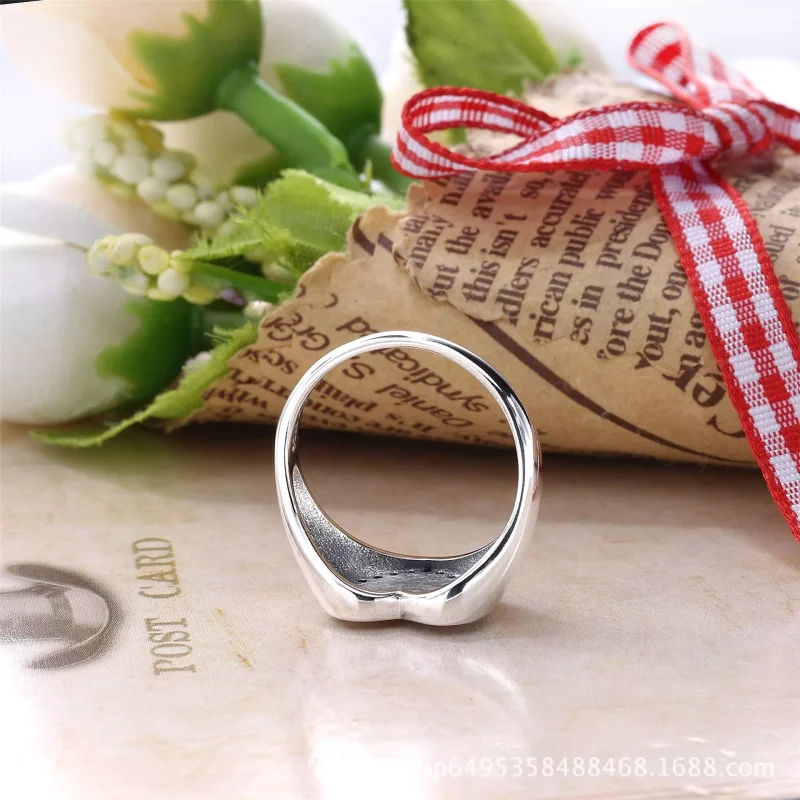 (bild till) Pandora Ring Hjärtsignal - 191042Cz - View 3