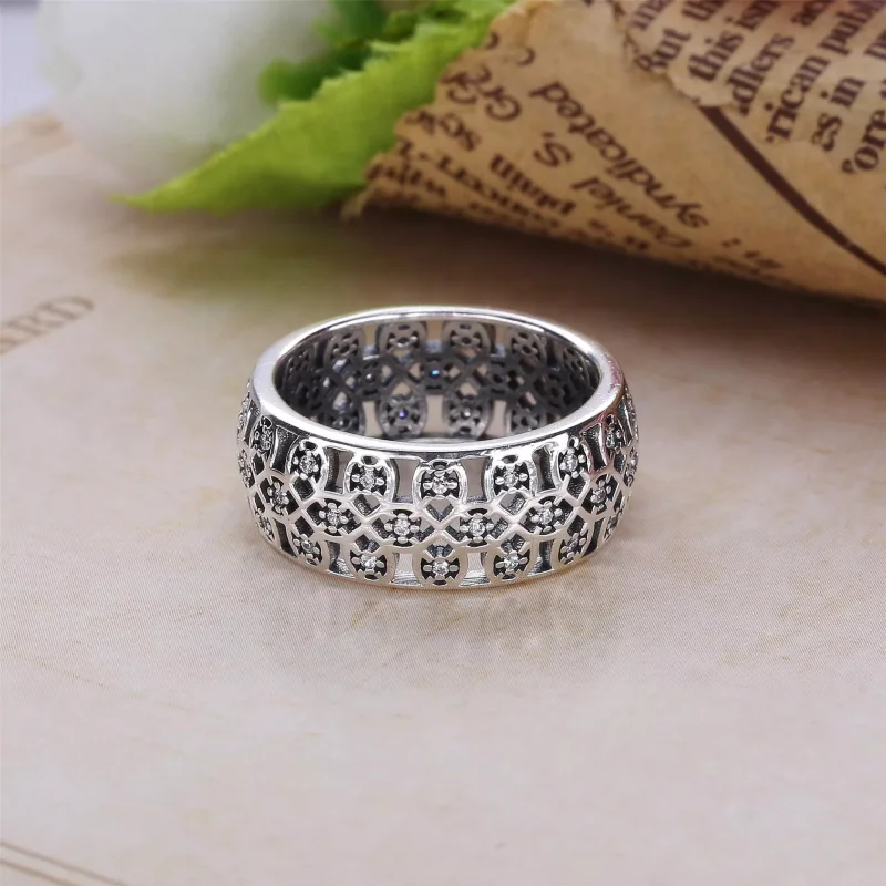 (bild till) Pandora Ring Intrikat Galler - 190955Cz - View 2