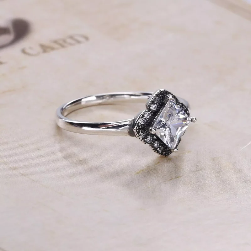 (bild till) Pandora Ring Kristalliserad Floral Fancy - 190966Cz - View 3