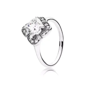 (bild till) Pandora Ring Kristalliserad Floral Fancy - 190966Cz
