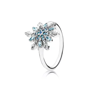 (bild till) Pandora Ring Kristalliserad Snöflinga - 190969Nblmx
