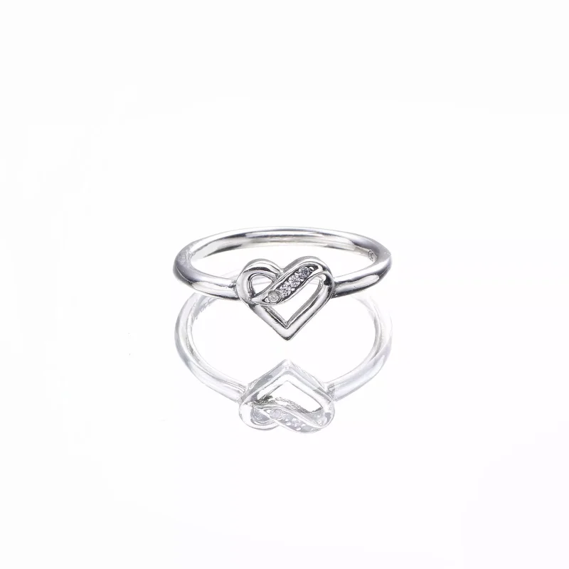 (bild till) Pandora Ring Kärleksband - 191022Cz - View 2