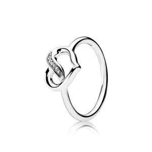 (bild till) Pandora Ring Kärleksband - 191022Cz