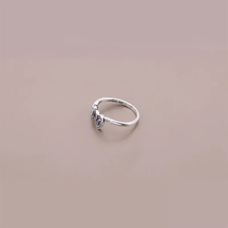 (bild till) Pandora Ring Kärlekssignatur - 190928Cz - View 3