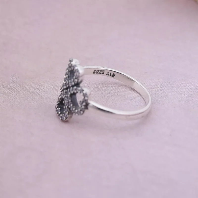(bild till) Pandora Ring Kronblad av Kärlek - 190978Cz - View 3