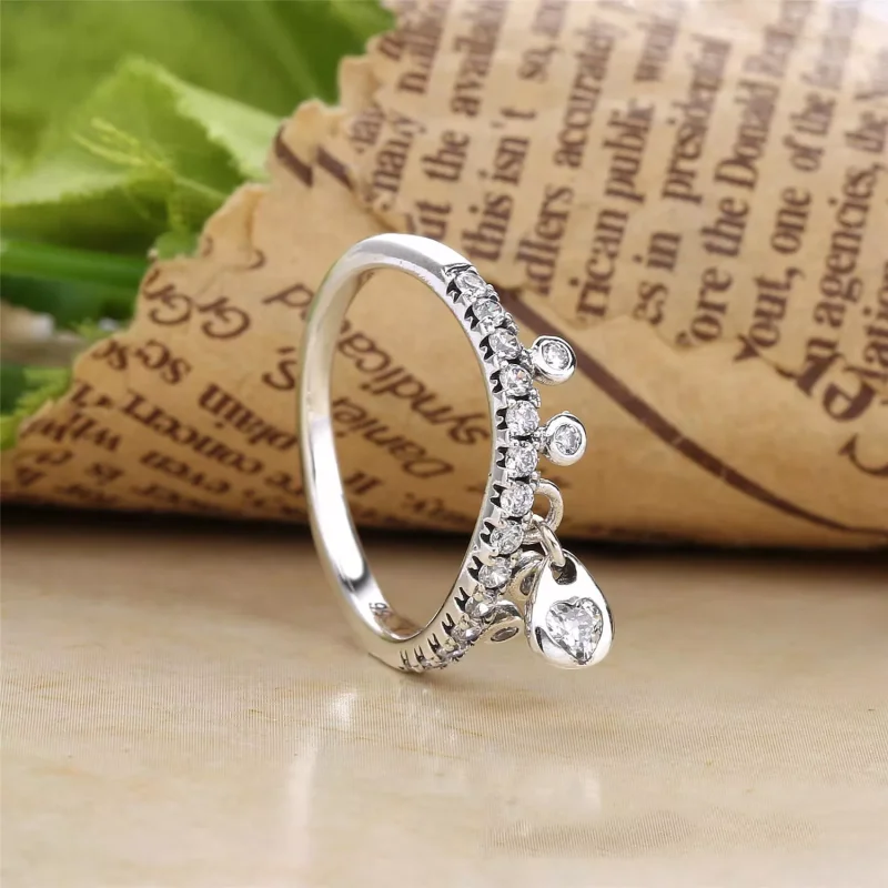 (bild till) Pandora Ring Ljuskrona Droppar - 197108Cz - View 3