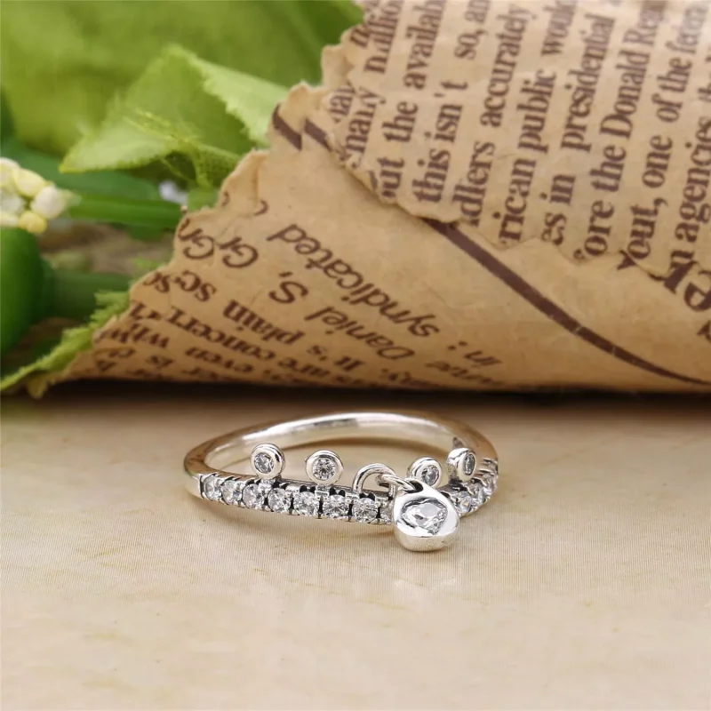 (bild till) Pandora Ring Ljuskrona Droppar - 197108Cz - View 4