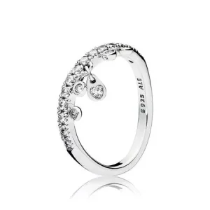(bild till) Pandora Ring Ljuskrona Droppar - 197108Cz