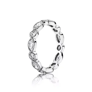 (bild till) Pandora Ring Lockande Brilliant Marquise - 190940Cz