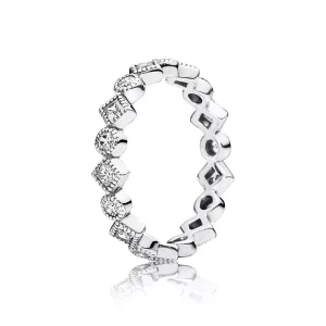 (bild till) Pandora Ring Lockande Lysande Prinsessa - 190943Cz