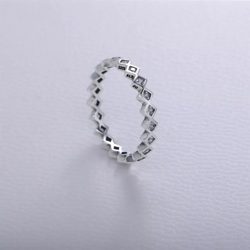 (bild till) Pandora Ring Lockande Prinsessa - 190944Cz - View 2