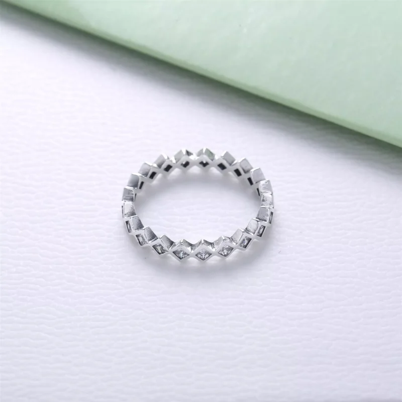 (bild till) Pandora Ring Lockande Prinsessa - 190944Cz - View 3