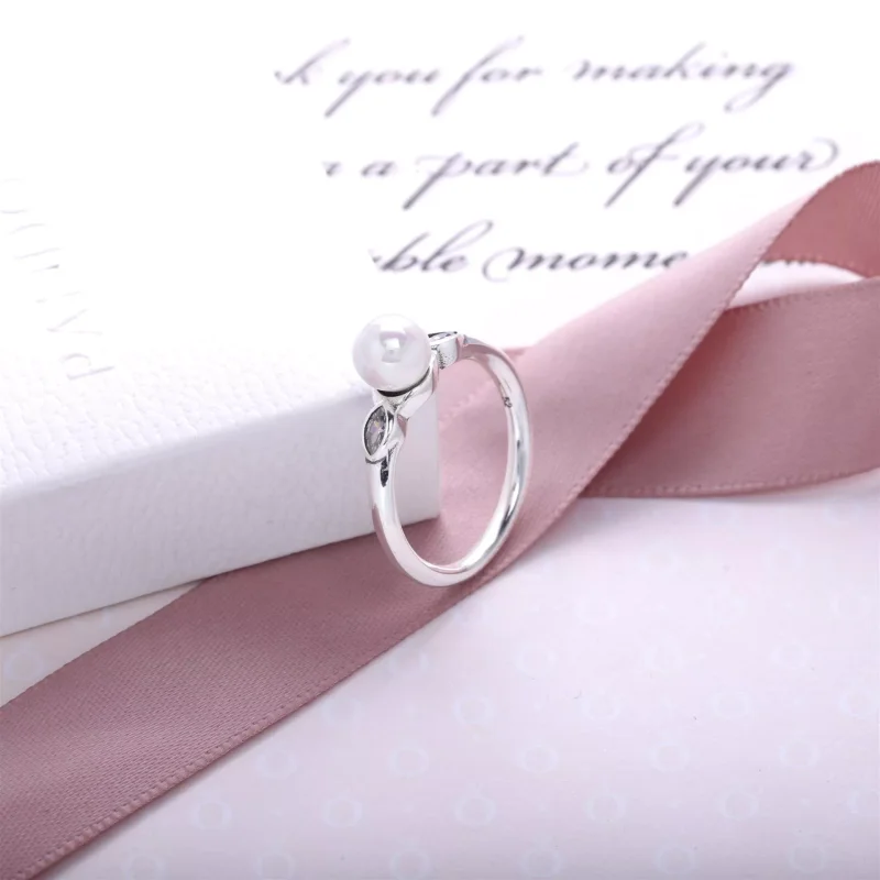 (bild till) Pandora Ring Lysande Blad - 190964P - View 3