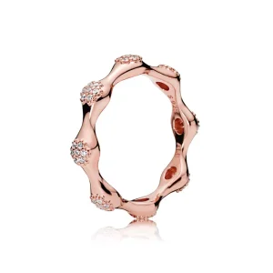 (bild till) Pandora Ring Moderna Lovepods ™ 14 Karat Roséguld - 187295Cz