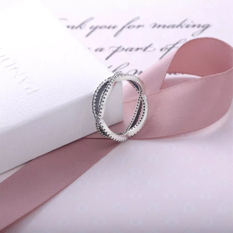 (bild till) Pandora Ring Mousserande Crossover - 190930Cz - View 3