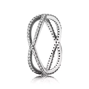 (bild till) Pandora Ring Mousserande Crossover - 190930Cz