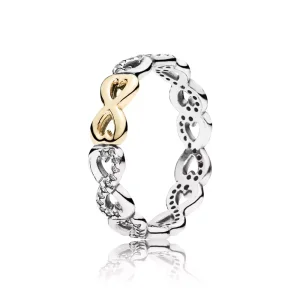 (bild till) Pandora Ring Oändlig Kärlek - 190948Cz