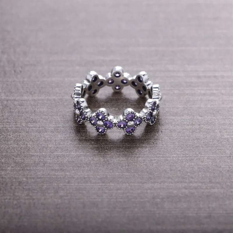 (bild till) Pandora Ring Orientalisk Blomning - 191000Cz - View 4
