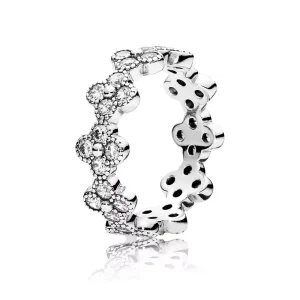 (bild till) Pandora Ring Orientalisk Blomning - 191000Cz