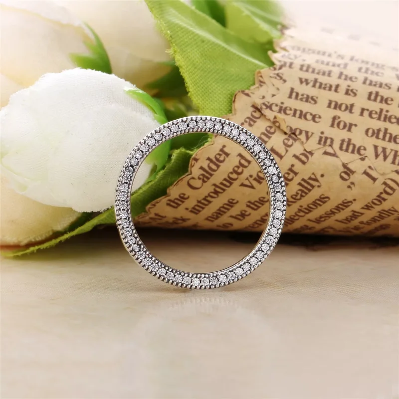 (bild till) Pandora Ring Signaturhjärtan - 197437Cz - View 2