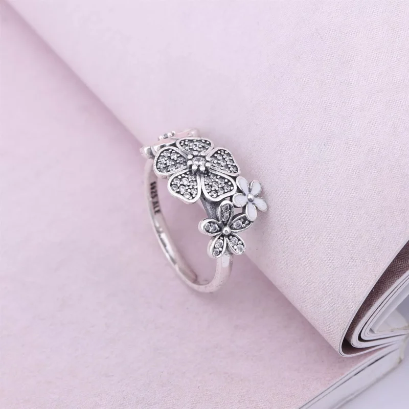 (bild till) Pandora Ring Skimrande Bukett - 190984Cz - View 2