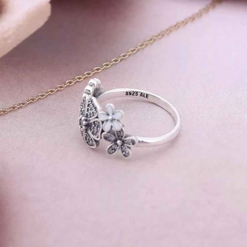 (bild till) Pandora Ring Skimrande Bukett - 190984Cz - View 3