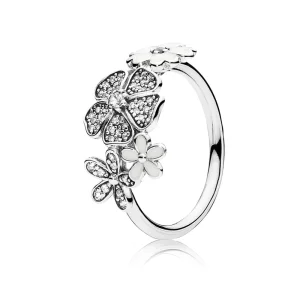 (bild till) Pandora Ring Skimrande Bukett - 190984Cz