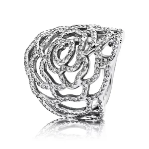 (bild till) Pandora Ring Skimrande Ros - 190951Cz