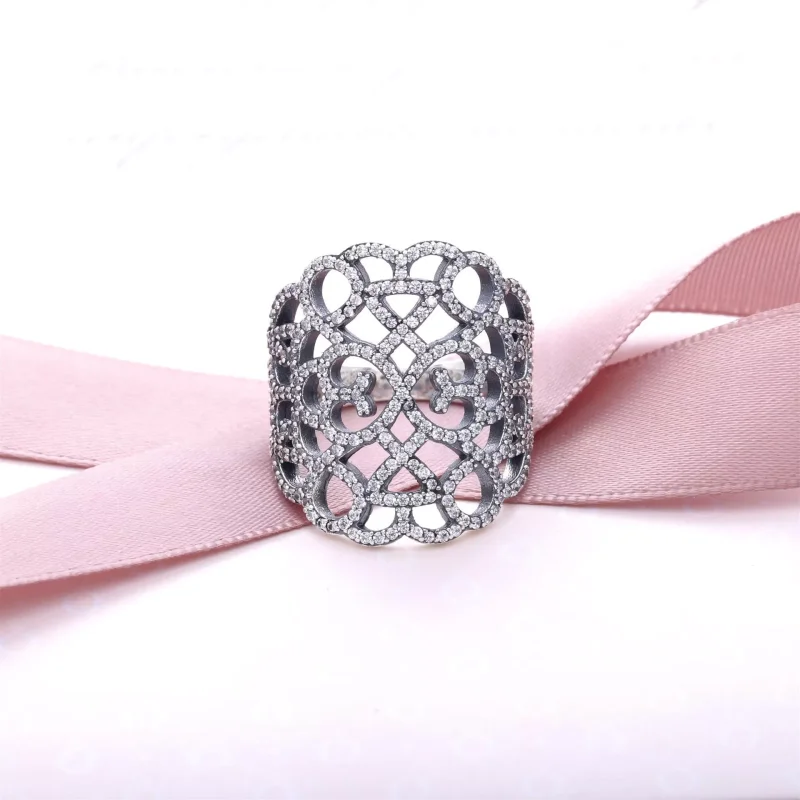 (bild till) Pandora Ring Spets - 190907Cz - View 2