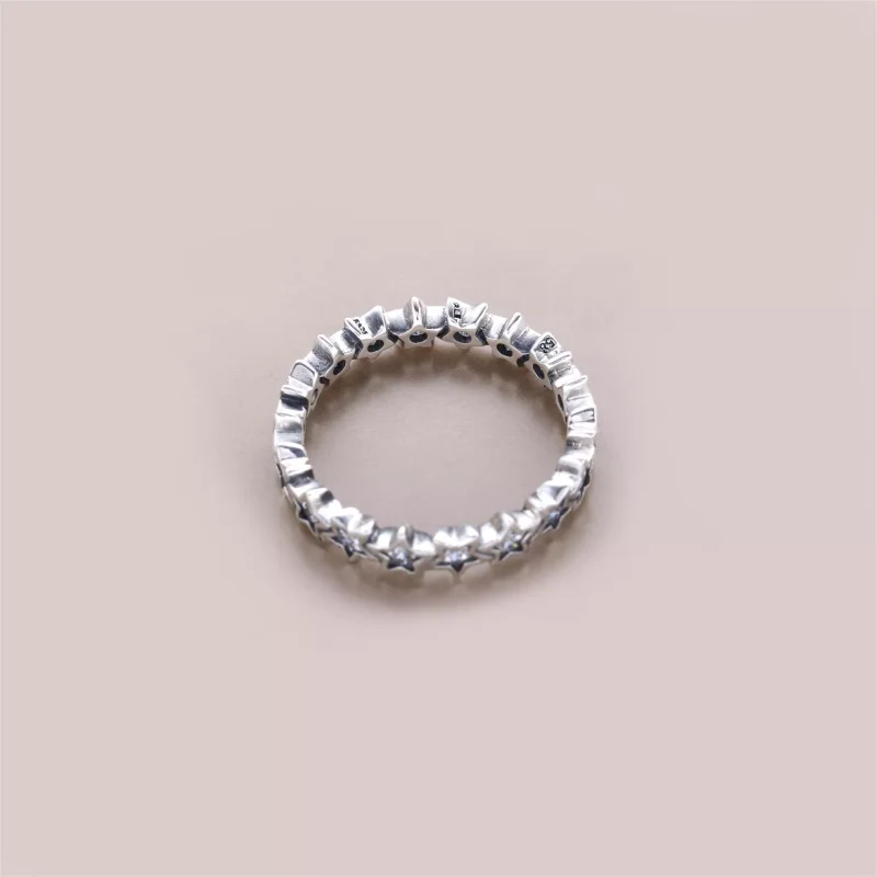 (bild till) Pandora Ring Stjärnljus - 190974Cz - View 3