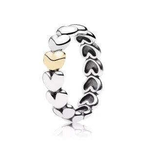 (bild till) Pandora Ring Stort Hjärta - 190898