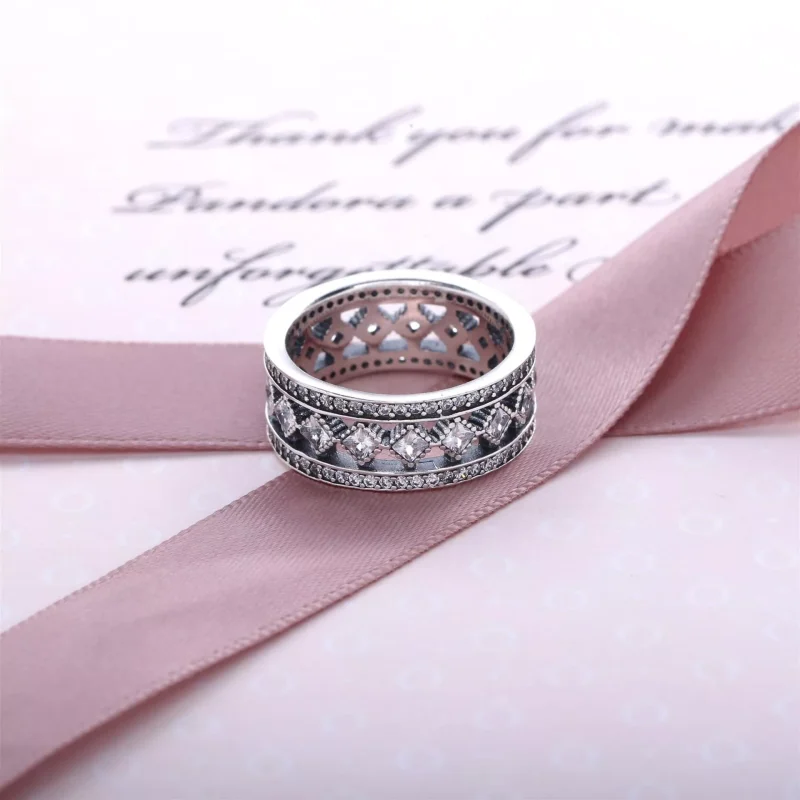 (bild till) Pandora Ring Vintage Fascination - 191007Cz - View 3