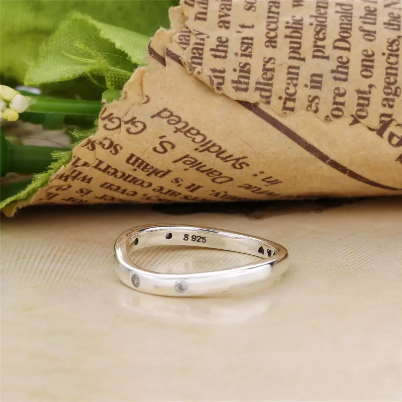 (bild till) Pandora Ring Virvlande Droppar - 197113Cz - View 5