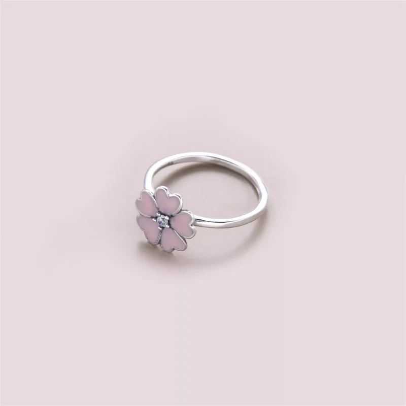 (bild till) Pandora Ring Vit Primros - 190931En12 - View 4
