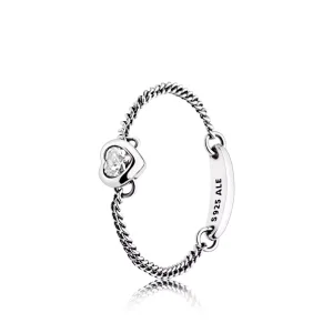 (bild till) PANDORA Spirited Heart Ring 197191CZ