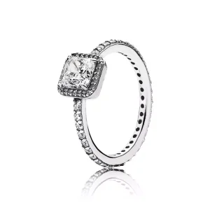 (bild till) PANDORA Square Sparkle Ring 190947CZ