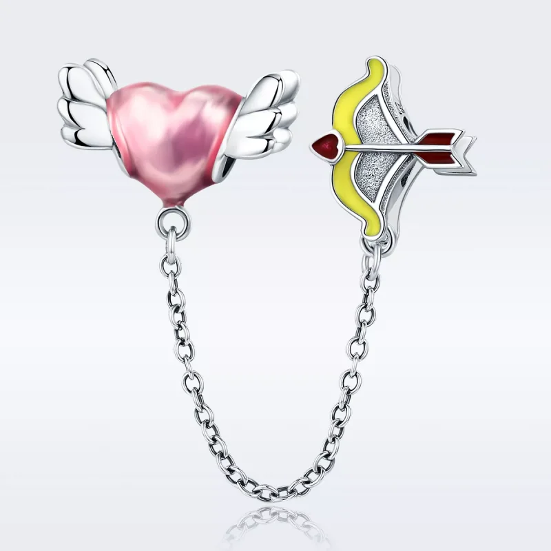(bild till) Pandora Stil Säkerhetskedja Love Wishes - Scc628 - View 2