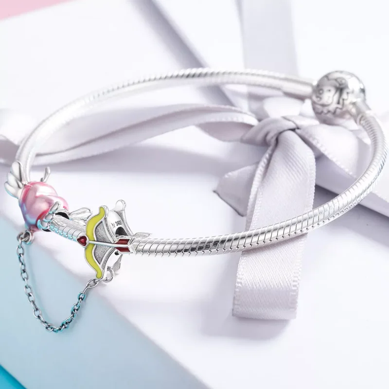 (bild till) Pandora Stil Säkerhetskedja Love Wishes - Scc628 - View 4
