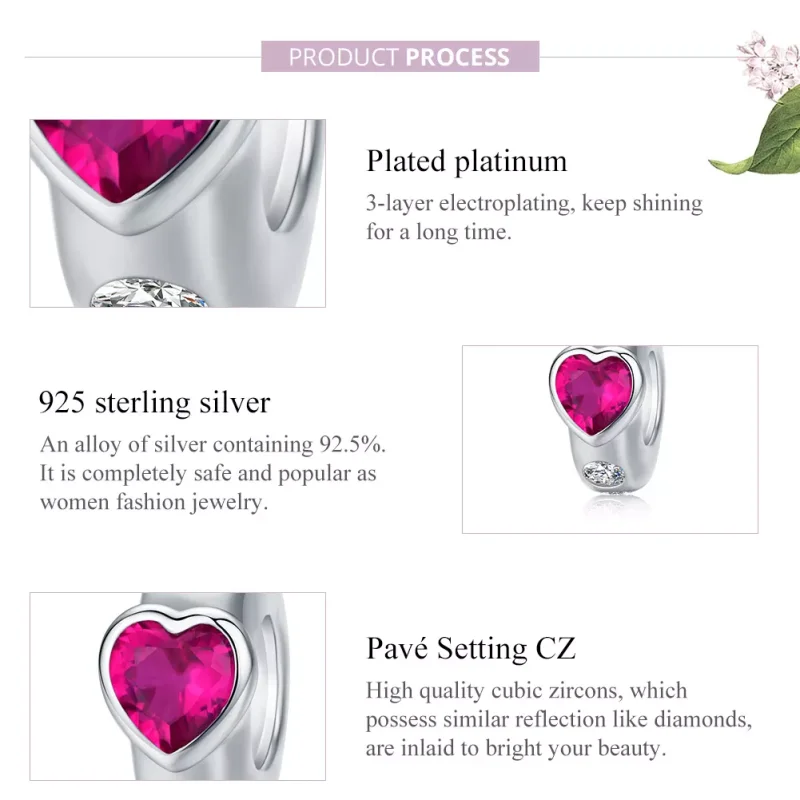 (bild till) Pandora Stil Mellanled Bright Love - Bsc123 - View 7
