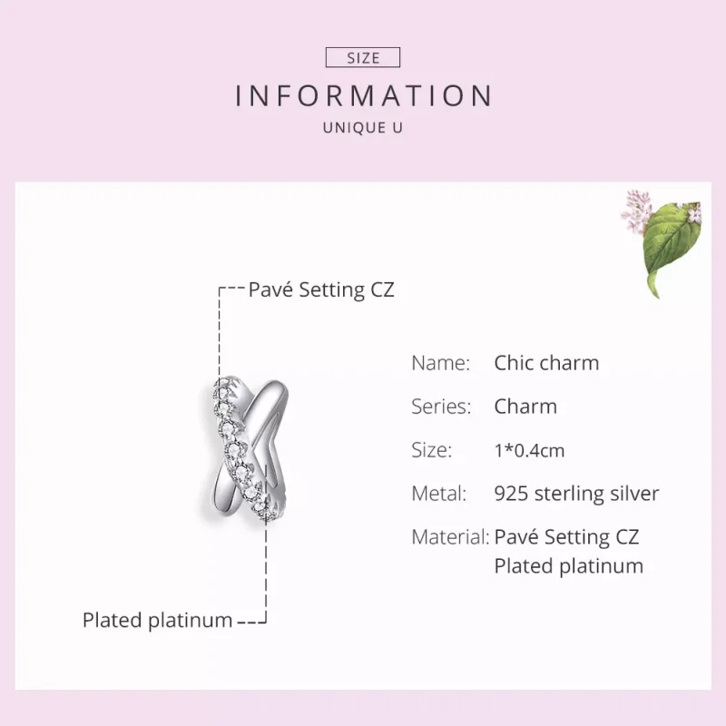(bild till) Pandora Stil Mellanled Chic - Bsc214 - View 6