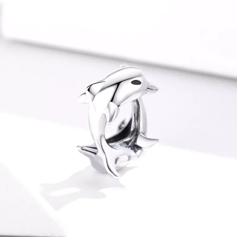 (bild till) Pandora Stil Mellanled Delfiner - Bsc296 - View 2