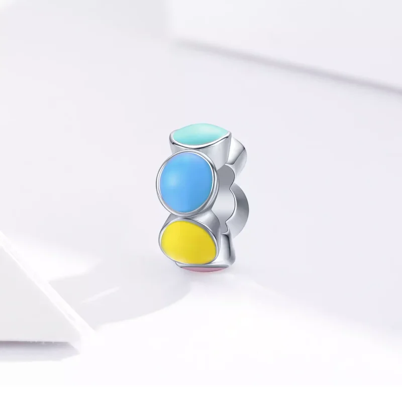 (bild till) Pandora Stil Mellanled Rainbow Bubble - Scc1555 - View 4